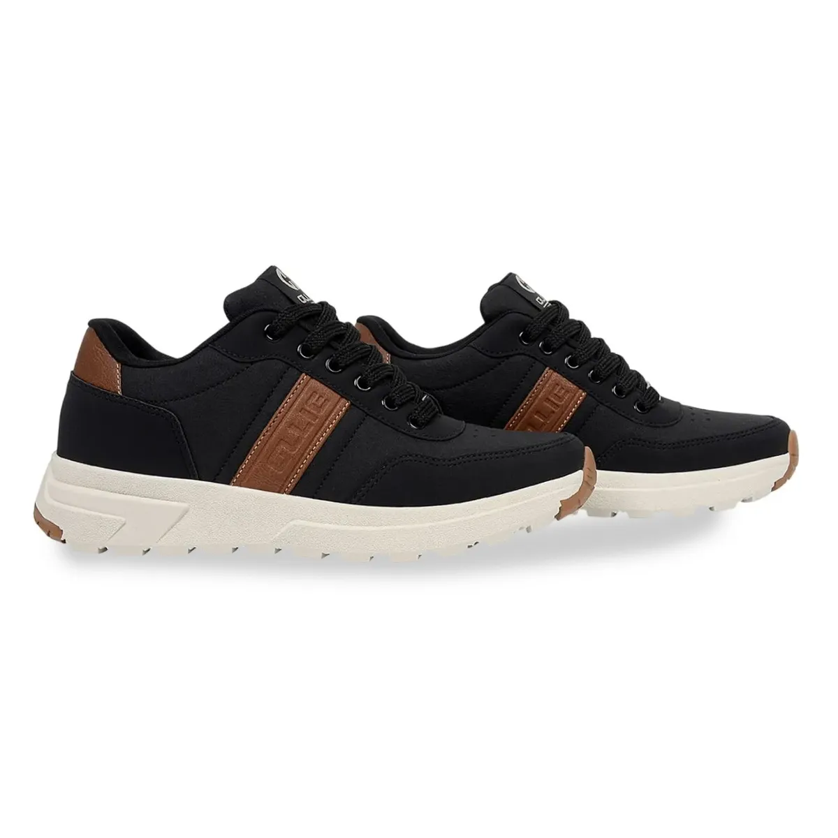 Tênis Ollie Masculino Petrus 2 Preto vista frontal